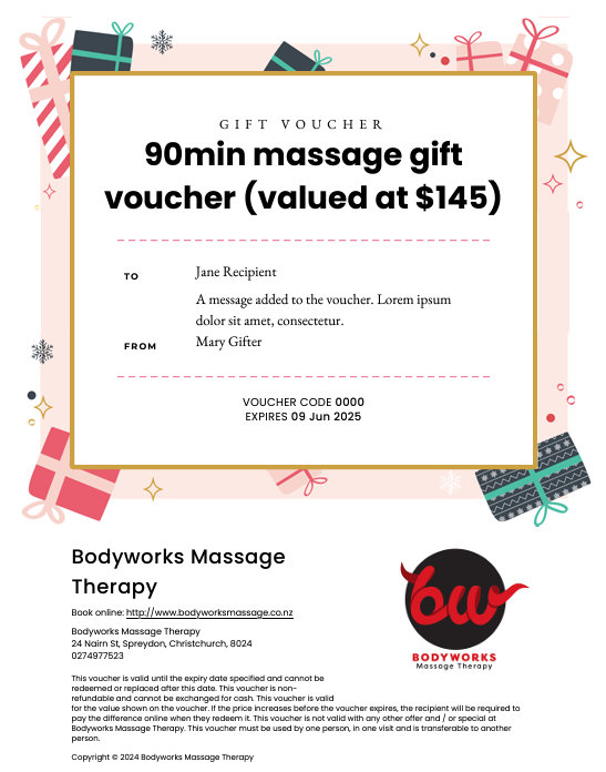 Christmas gift voucher